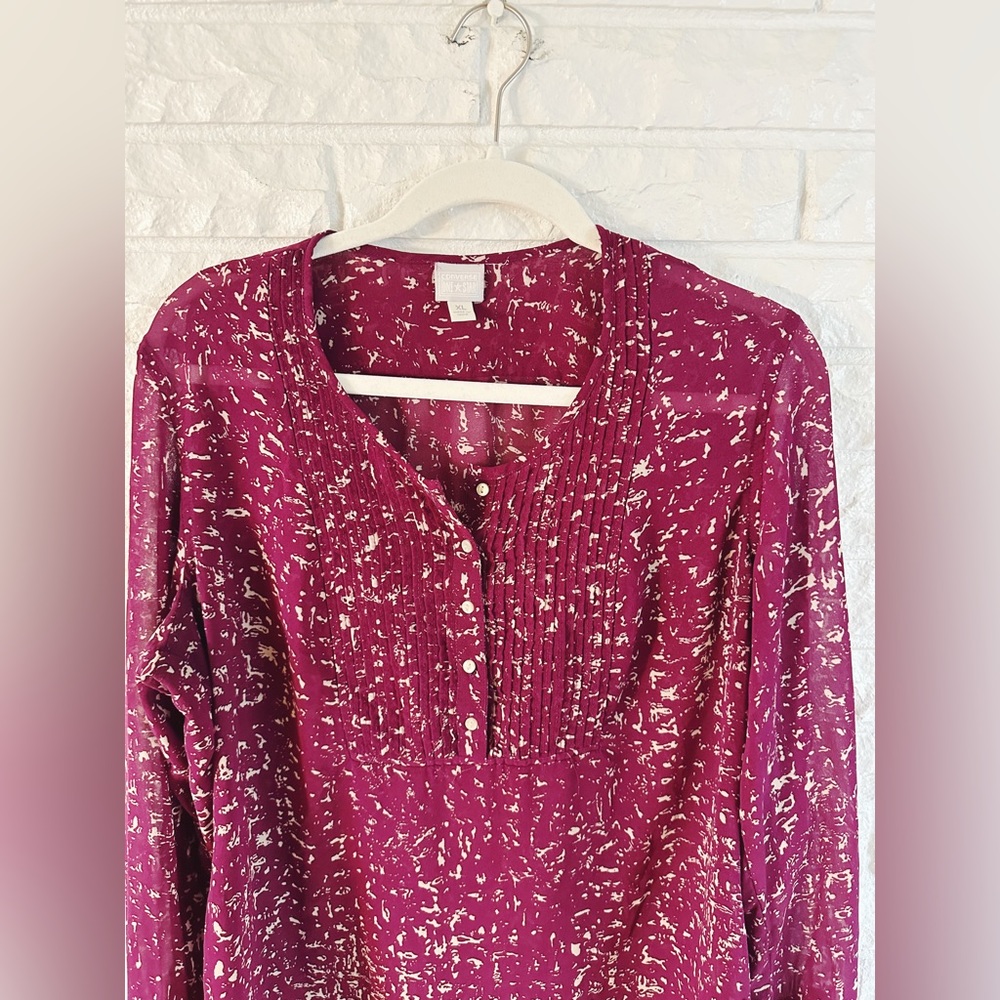Converse One Star Patterned Blouse - Picture 2 of 5